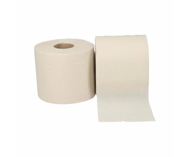 CMT 210249 Toiletpapier, 2-laags, wit, recycled, rol 400vel, pak 48 rol 03