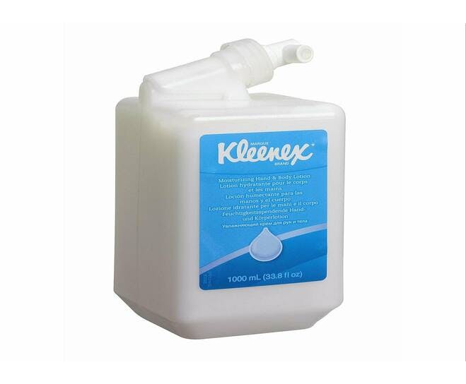 Kimberly clark 6373 Kleenex hand & body lotion vochtinbrengend wit doos 6st 2