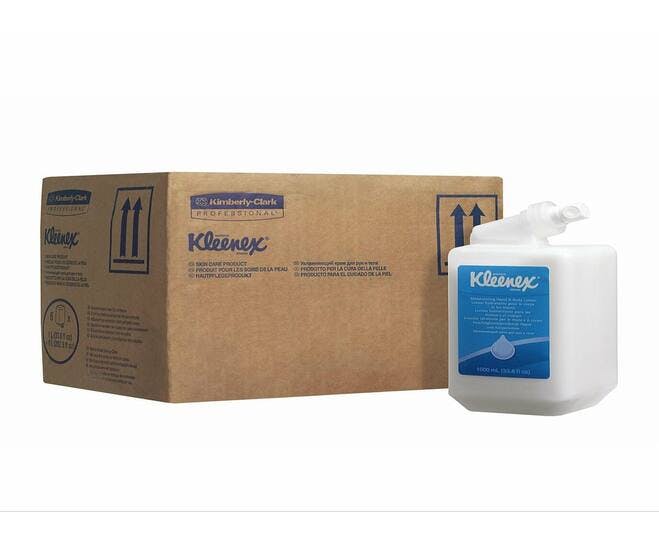 Kimberly clark 6373 Kleenex hand & body lotion vochtinbrengend wit doos 6st 1