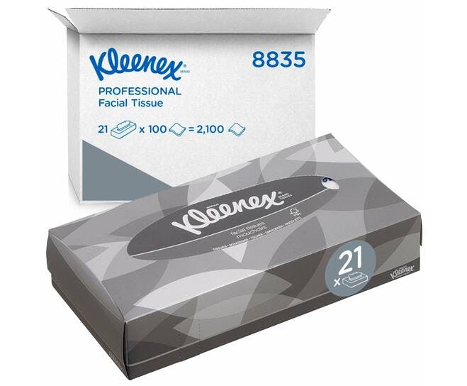 Kimberly clark 8835 Kleenex Facial tissues 2-laags 1
