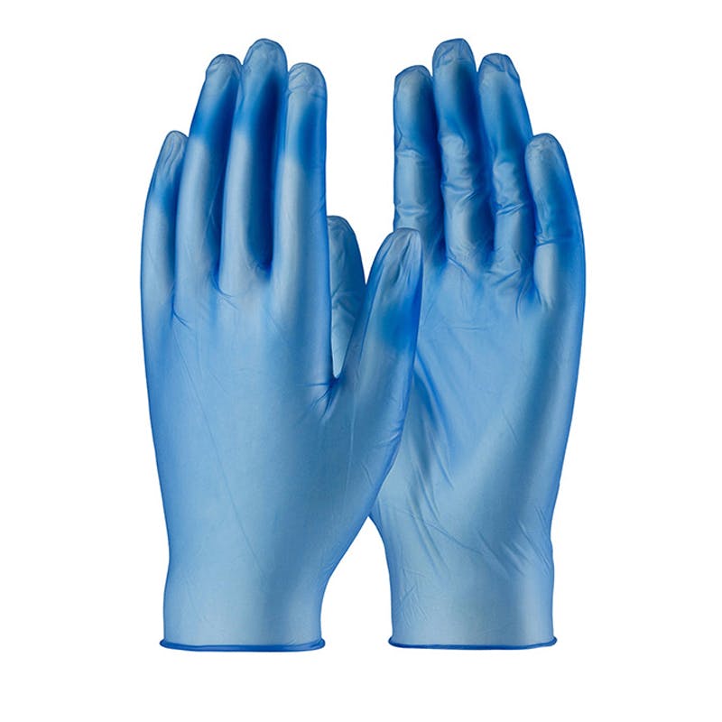 DI601002-30/L Hycare Handschoen vinyl ongepoederd blauw doos 10x100 st