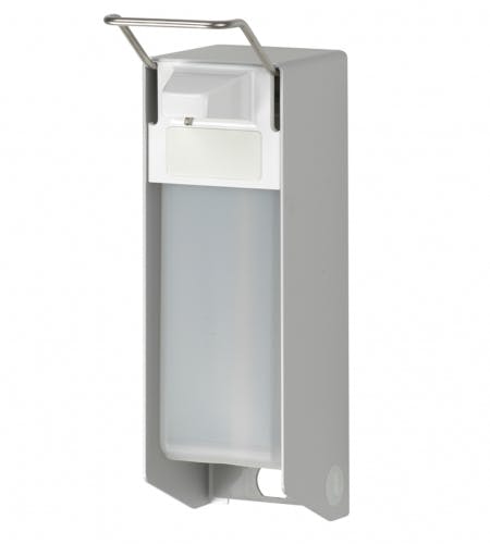 Ingo-man I1220900 Classic zeep- en desinfectie dispenser met korte Beugel 1000ml aluminium T26 A/25  